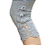 Calça Legging Feminina em Malha Curta Detalhe em Renda - Imagem 3