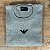 Suéter Masculino Armani Cinza Logo Preto - Imagem 1