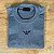 Suéter Masculino Armani Azul Logo Azul - Imagem 2