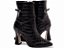 Bota Feminina TORRICELLA Bico Fino Cano Médio Fivela Croco Preto - Imagem 4