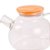 Bule de Vidro FULL FIT Borossilicato Mattiné com Alça de Bambu 900 ml - Imagem 3