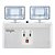Luminária de Emergência LED ELGIN 2000 Lúmens 16W com Bateria Interna Bivolt - Imagem 1