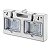 Luminária de Emergência LED ELGIN 2000 Lúmens 16W com Bateria Interna Bivolt - Imagem 2