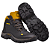 Bota Masculina CAT Caterpillar Adventure Couro Sintético Preto e Caramelo - Imagem 2