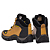 Bota Masculina CAT Caterpillar Adventure Couro Sintético Caramelo e Preto - Imagem 2