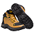 Bota Masculina CAT Caterpillar Adventure Couro Sintético Caramelo e Preto - Imagem 1