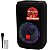 Caixa de Som AIWA 8 Watts RMS com Bluetooth e USB Preto - Imagem 1