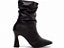 Bota Feminina TORRICELLA Bico Fino Cano Médio Franzido Preto - Imagem 5