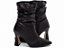 Bota Feminina TORRICELLA Bico Fino Cano Médio Franzido Preto - Imagem 4