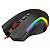 GAMES - Mouse Gaming REDRAGON Griffin M607 USB até 7.200 DPI com Backlight RGB Chroma Preto - Imagem 1