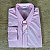 Camisa Masculina CK Manga Longa Rosa Logo Rosa - Imagem 1