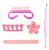 Kit Manicure e Pedicure Espátula Lixa + Acessórios - Imagem 2