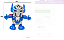 Brinquedo Robô Prime Dançarino com Som e Luzes - Imagem 3