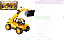 Brinquedo Trator Construtor TOYS Escavadeira - Imagem 4