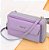 Bolsa Carteira Feminina Grande com Alça Transversal 2 Zíperes Colors - Imagem 5