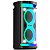 Caixa Karaokê Aiwa AWPOH4D 2 de 6.5" 600 Watts P.M.P.O com Bluetooth / USB e Rádio FM Preto - Imagem 4