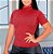 Blusa Baby Look Feminina Gola Alta Tecido Canelado Manga Curta Tamanho Único - Imagem 7