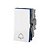 Interruptor PIAL 1 Pulsador Campainha Módulo 2A 250V Plus+ I Legrand Branco - Imagem 1