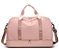 Bolsa Sacola Feminina de Viagem Mala Grande com Alça Dupla Rosa - Imagem 1