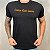 Camiseta Masculina CK Preto Logo Laranja - Imagem 1