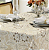 Toalha de Mesa DOHLER Redonda 04 Lugares Eloah 1.60 m - Imagem 1