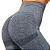 Calça Legging Feminina Academia sem Costura Cintura Alta Levanta Bumbum Confortável Cinza - Imagem 3
