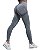 Calça Legging Feminina Academia sem Costura Cintura Alta Levanta Bumbum Confortável Cinza - Imagem 2