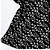 Blusa Regata Feminina Tecido Crepe Alça Fina com Pingente Preto - Imagem 3