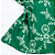 Blusa Regata Feminina Tecido Crepe Alça Fina com Pingente Verde - Imagem 3