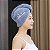 Toalha Feminina para Secagem de Cabelo em Microfibra Felpuda Modelo Turbante Secagem Rápida - Imagem 6