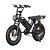 Bicicleta Elétrica BLUHAN V8 750W 40KM/H Bivolt Preto - Imagem 1