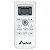 Controle para Ar Condicionado AUDISAT AC-12PY/AC-12BR/AC-12BR-INV Branco - Imagem 1