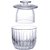 Manteigueira de Vidro ETILUX Francesa Meli Transparente 11 cm - Imagem 3