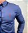 Camisa Masculina Manga Longa PRL Azul - Imagem 2