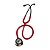 Estetoscópio LITTMANN 5864 Classic III Vermelho com Preto - Imagem 1