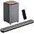 Soundbar AIWA 2.1 160 Watts RMS com Bluetooth HDMI USB Cinza - Imagem 2