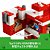 Brinquedo LEGO Minecraft Casa de Cogumelo Jogo Escolar Elementar - Imagem 7