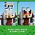 Brinquedo LEGO Minecraft Wolf Fortress Bloco Jogo - Imagem 7