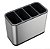 Escorredor Inox Porta Talheres com Divisória 18x13 cm - Imagem 2