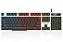 GAMES - Kit Teclado e Mouse KNUP Gamer com Fio Led RGB Retro Iluminação - Imagem 5