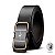 Cinto Masculino LEVO PULO de Alta Qualidade com Fivela Automática Couro Personalidade Casual 105 cm-130 cm Preto - Imagem 6