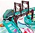 Brinquedo WELLKIDS Pista de Trilhos Dinossauro À Pilha com 38 Peças - Imagem 3