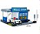 Brinquedo Estação de Polícia PLAYCITY Carrinho com Helicóptero - Imagem 3