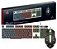GAMES - Kit Teclado e Mouse KNUP MADSET Gamer Com Fio Led RGB Retro Iluminação - Imagem 1