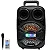 Caixa de Som COBY CY3360-863D 8" 2.000 Watts P.M.P.O com Bluetooth USB Preto - Imagem 1