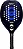 Raquete de Beach Tênis JOOG Majestic KVL Pro Kevlar Blue Eva Pro Preto com Azul - Imagem 1