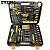 Ferramenta WTEMPO Kit Completo para Reparos Domésticos Automotivos Motocicletas Bicicletas Manuais Duráveis de Aço Carbono Inclui Estojo de Armazenamento Resistente com 118 Peças Preto com Amarelo - Imagem 1
