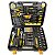 Ferramenta WTEMPO Kit Completo para Reparos Domésticos Automotivos Motocicletas Bicicletas Manuais Duráveis de Aço Carbono Inclui Estojo de Armazenamento Resistente com 118 Peças Preto com Amarelo - Imagem 3