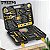 Ferramenta WTEMPO Kit Completo para Reparos Domésticos Automotivos Motocicletas Bicicletas Manuais Duráveis de Aço Carbono Inclui Estojo de Armazenamento Resistente com 118 Peças Preto com Amarelo - Imagem 10