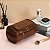 Necessaire de Luxo Vintage para Viagem Negócios Cosméticos Maquiagem Marrom - Imagem 18